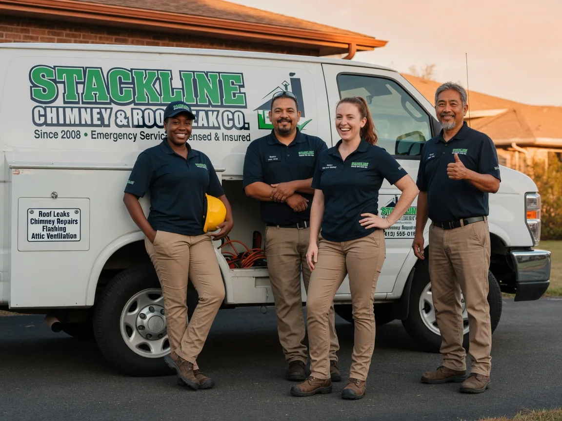 Chimney flashing repair company in Little River, KS